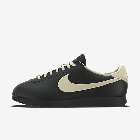 Womens Black Leather Shoes. Nike